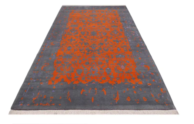 فرش دستباف کرک و ابریشم کد 2326445، کد 2326445