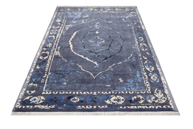فرش دستباف کرک و ابریشم کد 2326617، کد 2326617