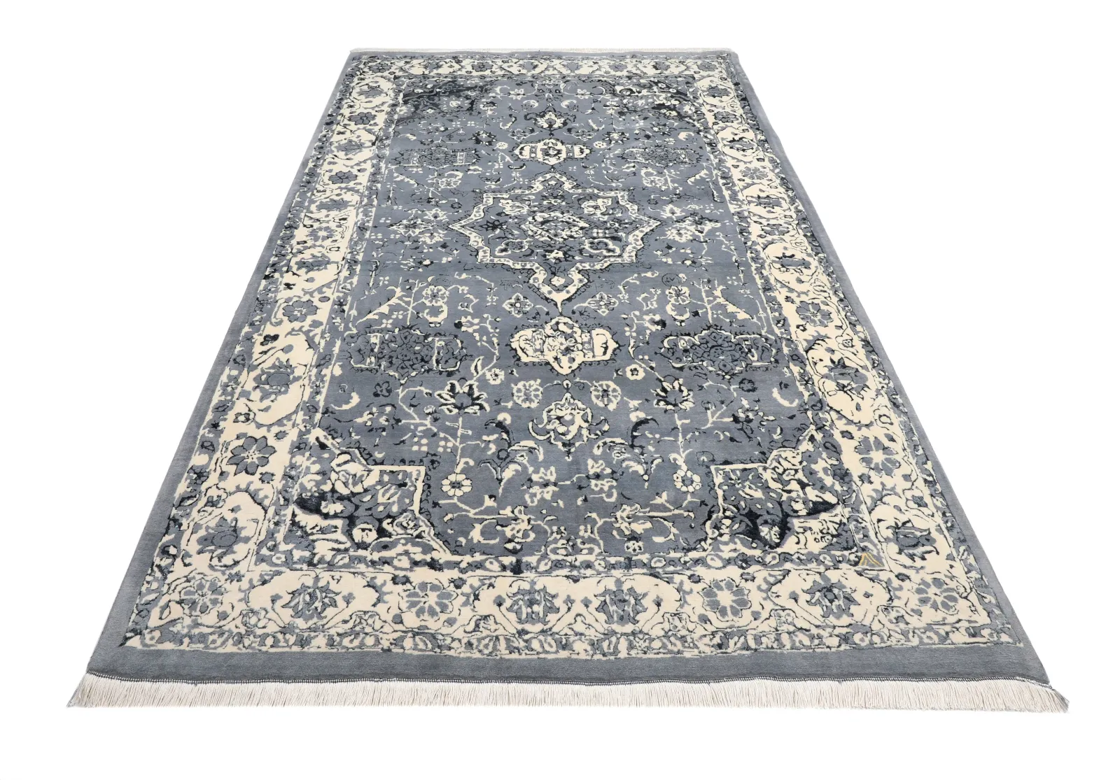 فرش دستباف کرک و ابریشم کد 2326708، کد 2326708