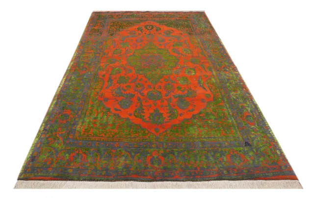 فرش دستباف کرک و ابریشم کد 2326841، کد 2326841