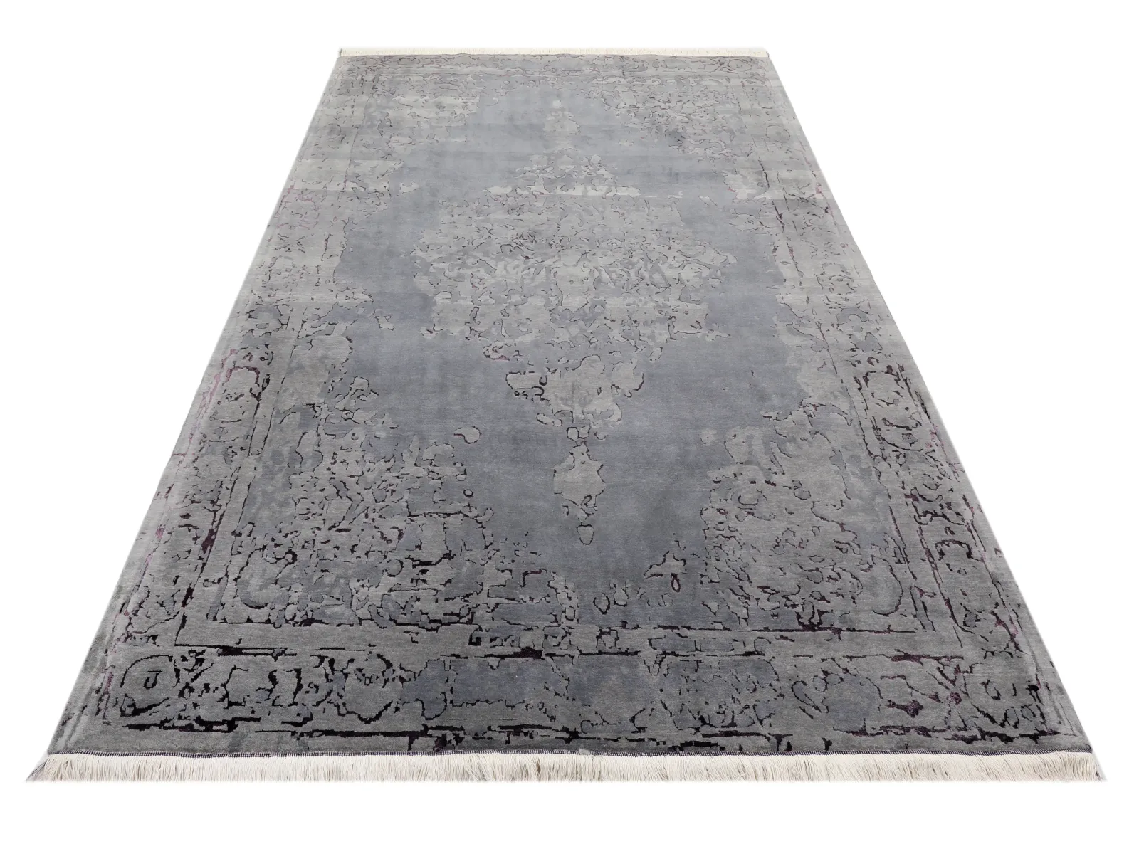 فرش دستباف کرک و ابریشم کد 2326915، کد 2326915