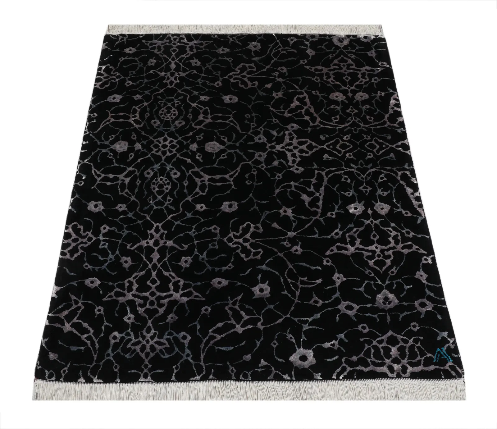 فرش دستباف کرک و ابریشم کد 2328979، کد 2328979